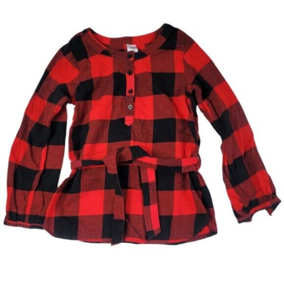 Girls Long Sleeve Shirts Bundle GB Girls & Carter's Size 5 Fall Tops - Picture 2 of 16